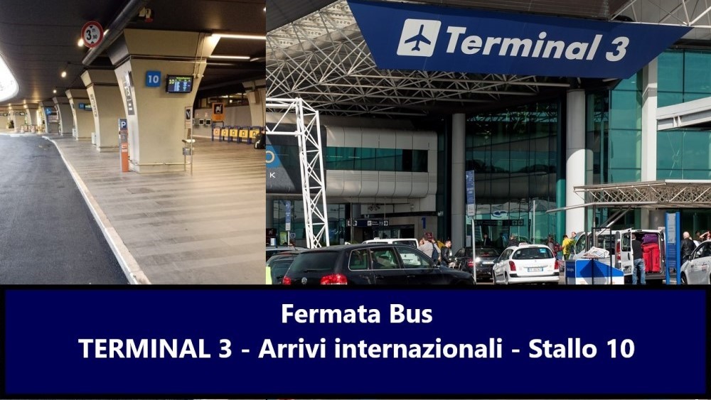 Fermata autobus Aeroporto Fiumicino