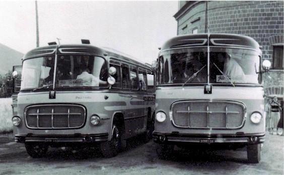 Foto storica leonetti 2 autobus