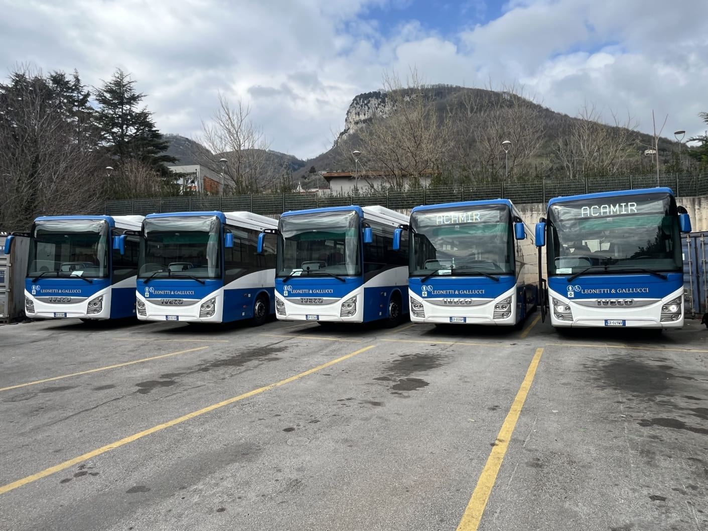 Flotta autobus Leonetti & Gallucci 2024