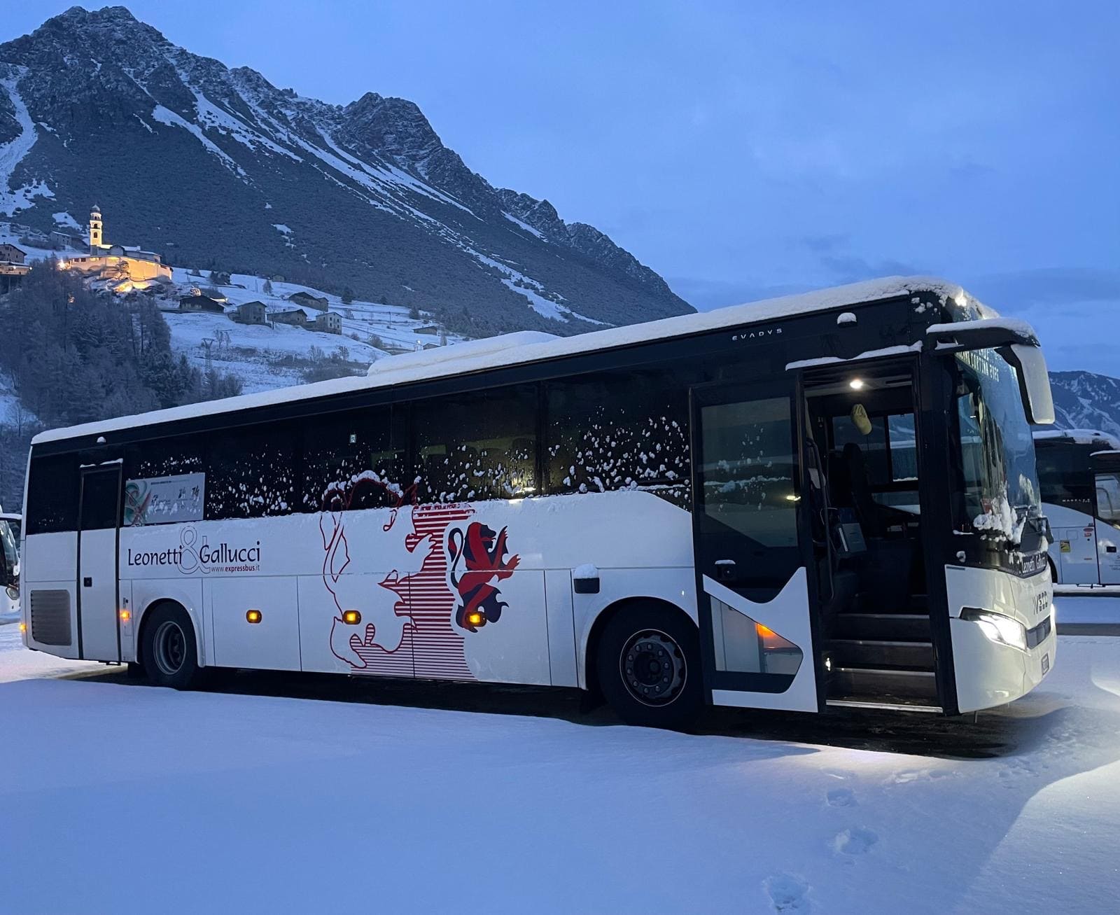 Autobus Leonetti & Gallucci Olimpiadi Milano Cortina 2026